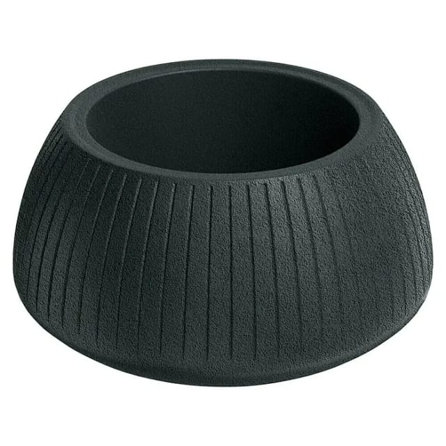 Prosperplast Blumentopf Coro Bowl Ø 20 cm x 40 cm Charcoal