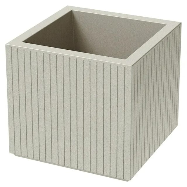 Prosperplast Blumentopf Coro Square 40 cm x 36 cm x 36 cm Sand