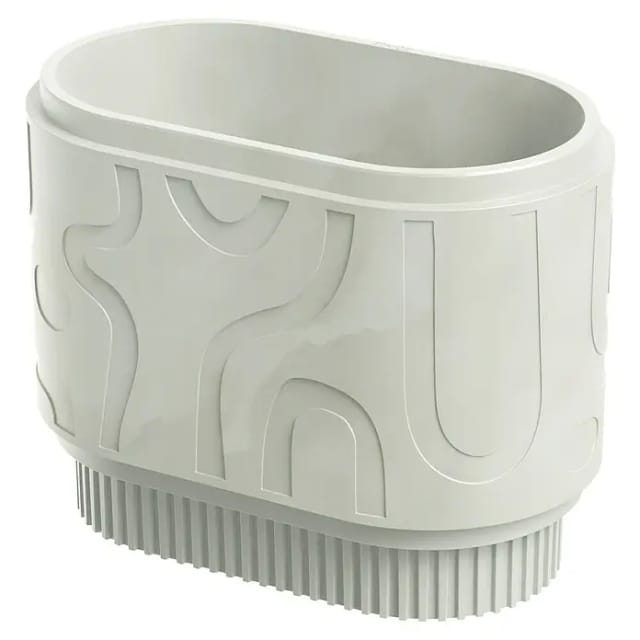 Prosperplast Blumentopf Folka Round Case 58 cm x 34 cm x 46 cm Sand