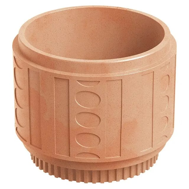 Prosperplast Blumentopf Folka Ø 40 cm x 32 cm Terrakotta