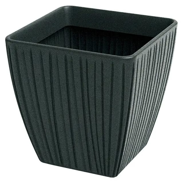 Prosperplast Blumentopf Fero Square 40 cm x 40 cm x 40 cm Blau-Grau