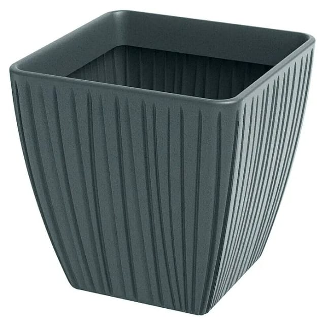 Prosperplast Blumentopf Fero Square 40 cm x 40 cm x 40 cm Betongrau