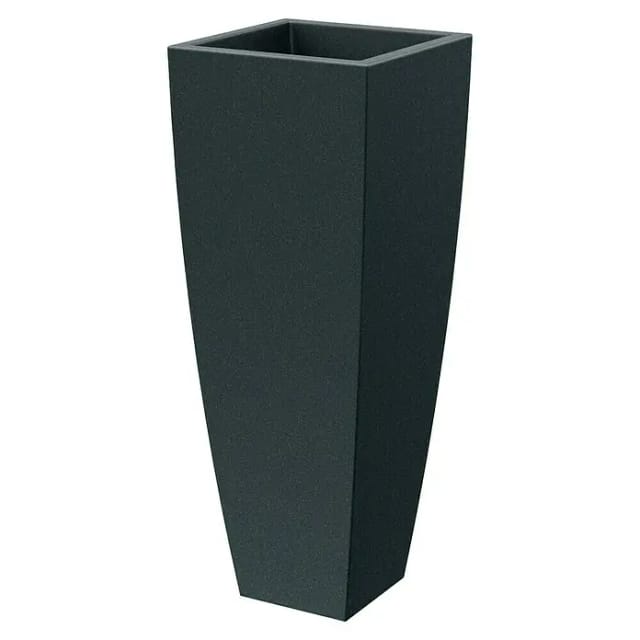 Prosperplast Blumentopf Mooda Square Hoch 100 cm x 40 cm x 40 cm Charcoal