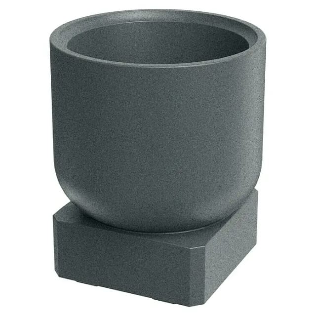 Prosperplast Blumentopf Molta Base Square Ø 40 cm x 40 cm x 44 cm Granit