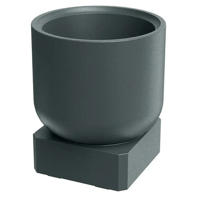 Prosperplast Blumentopf Molta Base Square Ø 40 cm x 40 cm x 44 cm Graphit