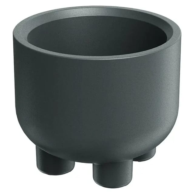 Prosperplast Blumentopf Molta Round Foot Ø 40 cm x 33 cm Graphit
