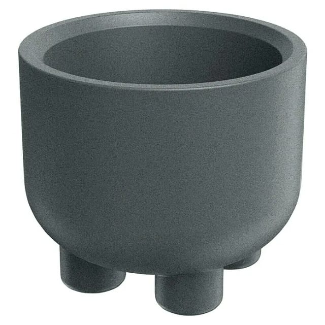 Prosperplast Blumentopf Molta Round Foot Ø 60 cm x 50 cm Granit