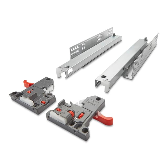 SOTECH Unterflurführung 30 Kg 600 mm UV2-30-K3D-L600-SC Soft-Close FullSlide 3D