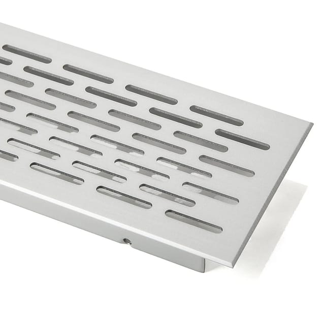 SOTECH Lüftungsgitter Lochung Oval 900 mm Alu EV1