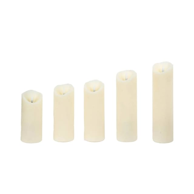 Lindby LED Lichterketten Candora 10015378 Dimmbar mit Leselampe Modern in Weiß 5-flammig Wohnzimmerleuchte