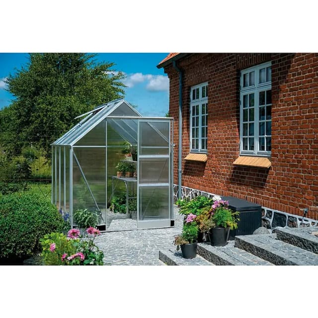 Halls Gewächshaus Icon 6 Alu 4,9 m²