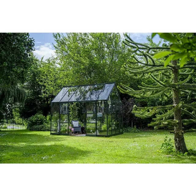 Halls Gewächshaus Icon Planthouse 8 Grün 9,7 m²