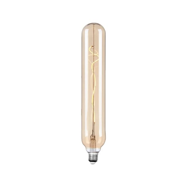 Lucande LED E27 Lampe 4W LED Filamentlampe 10017024 in Creme aus Glas E27