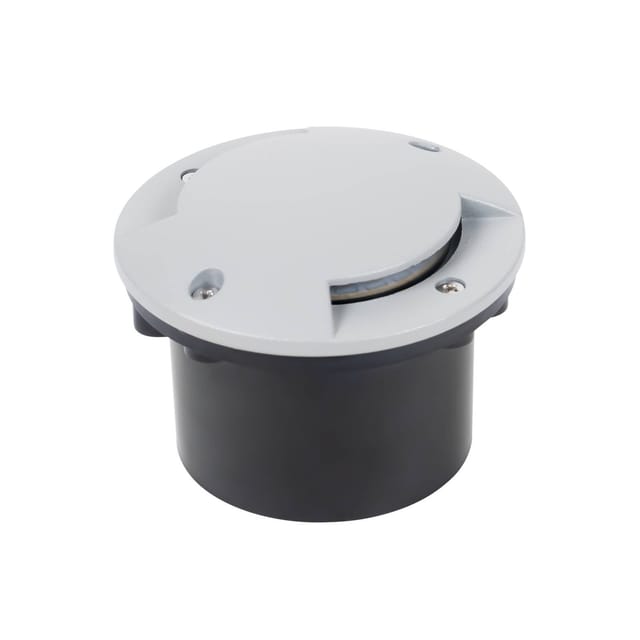 Lindby LED Bodeneinbauleuchte Nandita 9949043 Modern in Alu aus Aluminium 1-flammig