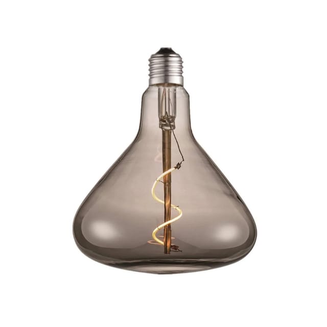 Lucande LED E27 Lampe 4W LED Filamentlampe 10017020 in Alu aus Glas E27