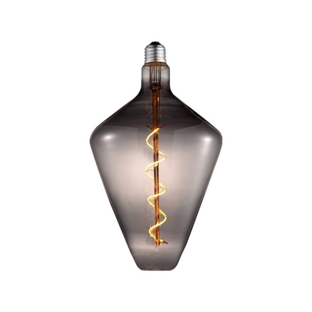 Lucande LED E27 Lampe 4W LED Filamentlampe 10017016 in Alu aus Glas E27