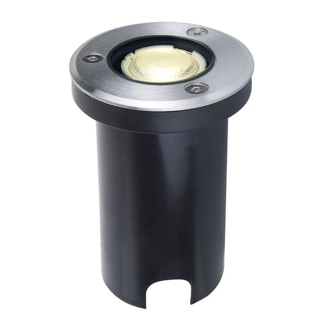 Lucande LED Bodeneinbauleuchte Kenan 9616035 Wasserdicht Modern in Alu 1-flammig