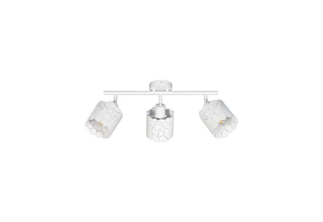 Lindby Deckenlampe Aralena 10025859 Modern in Weiß aus Metall 3-flammig E27 Wohnzimmerleuchte