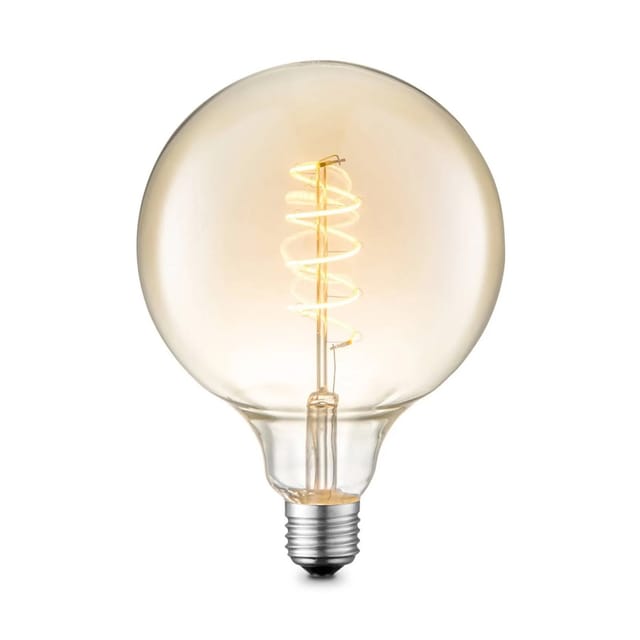 Lucande LED E27 Lampe G125 4W 9927009 aus Glas E27