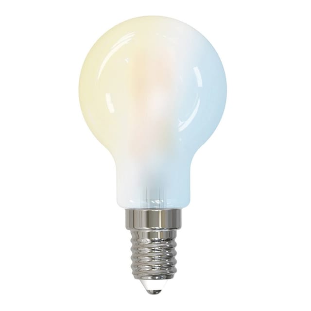 LUUMR LED E14 Smart Led LED E14-Lampe 10010120 in Weiß aus Glas E14