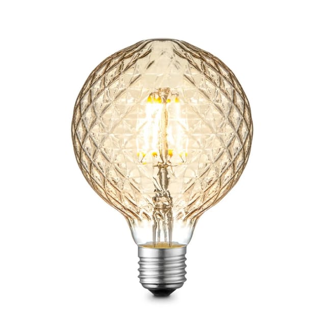 Lucande LED E27 Lampe G95 4W 9927004 aus Glas E27