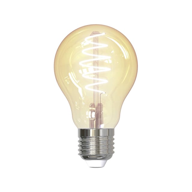 LUUMR LED E27 Smart Led LED Leuchtmittel A60 10010129 in Creme aus Glas E27