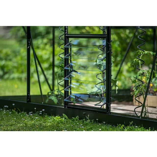 Halls Lamellenlüfter-Set Icon Standard 135 cm x 61 cm Schwarz