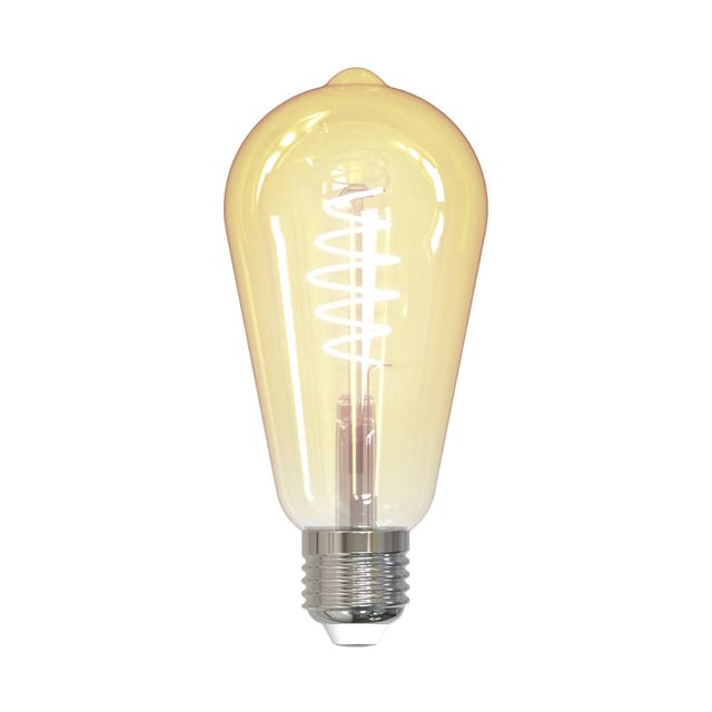 LUUMR LED E27 Smart Led LED Leuchtmittel 10010131 in Creme aus Glas E27