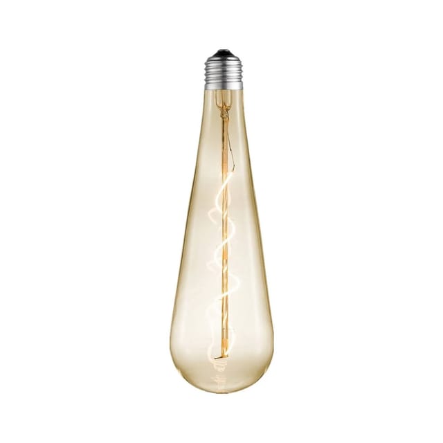 Lucande LED E27 Lampe 4W LED Filamentlampe 10017017 in Creme aus Glas E27