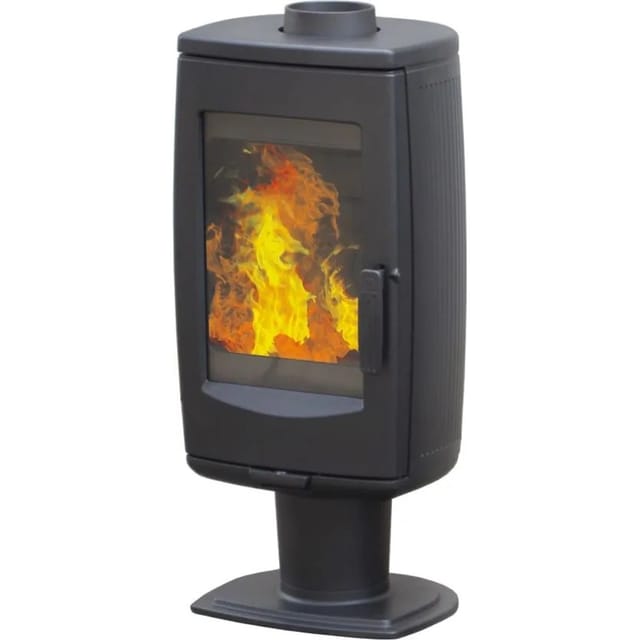 Plamen Gusskaminofen Aria Schwarz und 8 kW