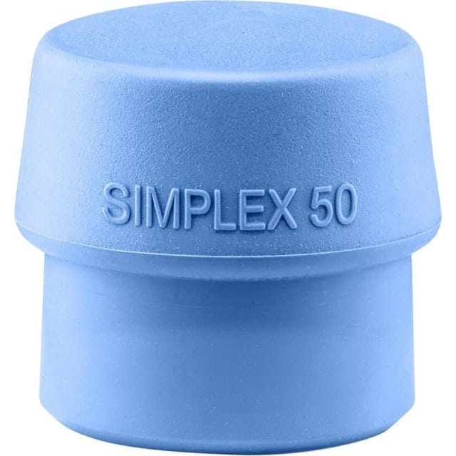 Halder Simplex Ersatzeinsatz TPE-soft Blau 50mm