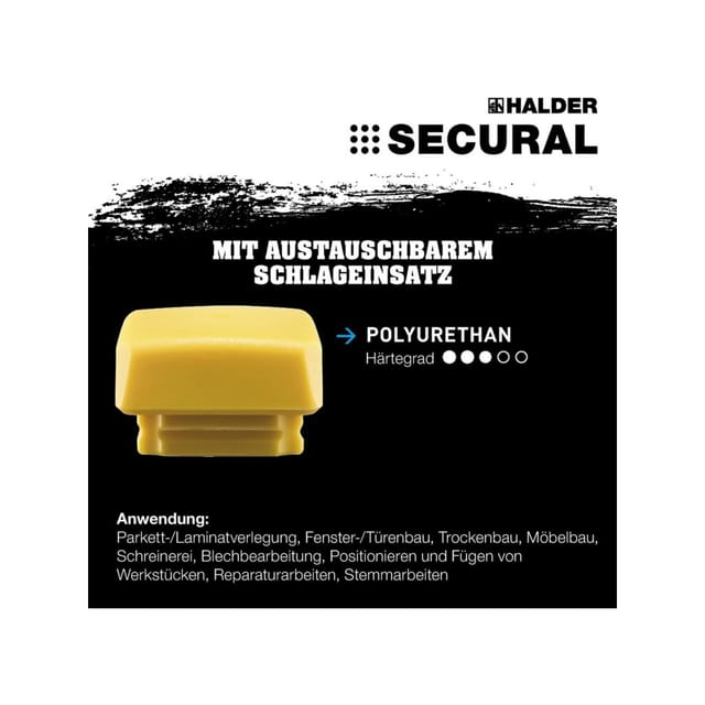 Halder Secural Ersatzeinsatz Polyurethan 30x40mm