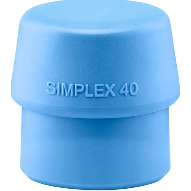 Halder Simplex Ersatzeinsatz TPE-soft Blau 40mm