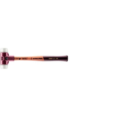 Halder Simplex Schonhammer Ø 30 mm Superplastik mit Tempergussgehäuse