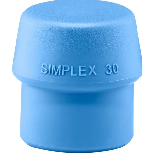 Halder Simplex Ersatzeinsatz TPE-soft Blau 30mm