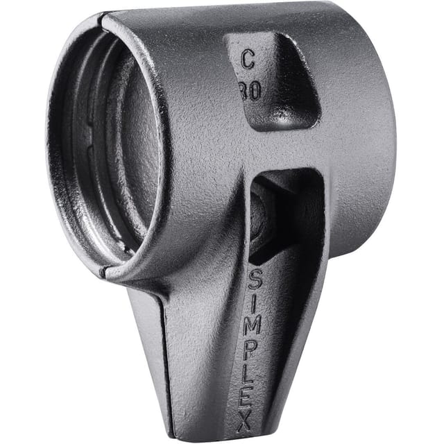 Halder Simplex Verstärktes Stahlgussgehäuse 80mm