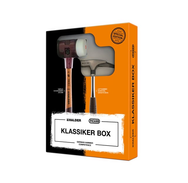 Picard Halder Klassikerbox Picard Latthammer Nr 298 + Halder Simplex Schonhammer