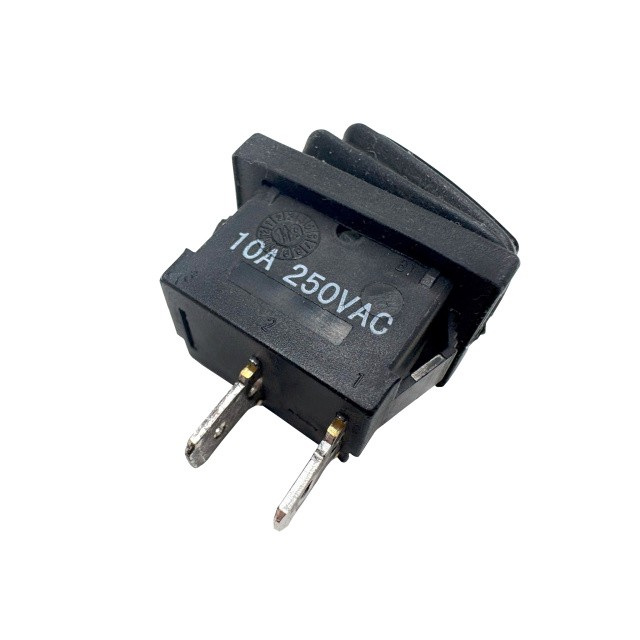 KCD3 Wippschalter 250V 6A 2Pin Kippschalter Schalter für Heizlüfter uvm.