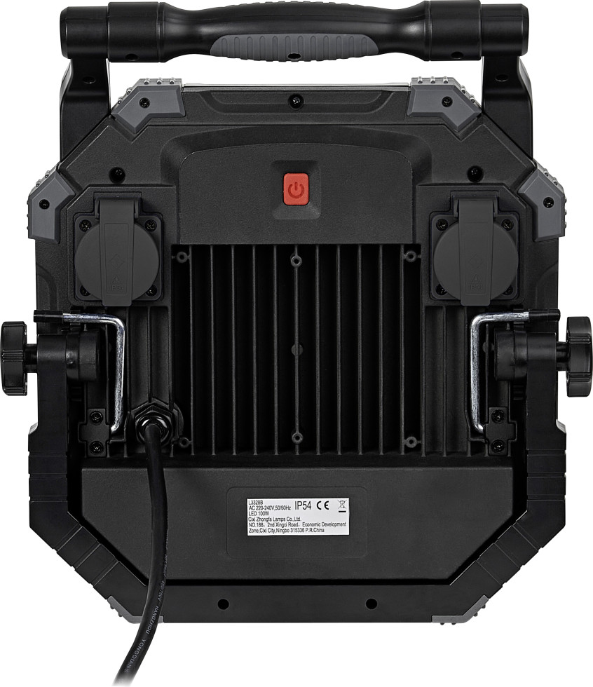 Osram LED Baustrahler Worklight Value 100 W kaltweiß schwarz Bild 3
