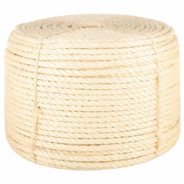 vidaXL Seil 100% Sisal 12 mm 25 m 155027