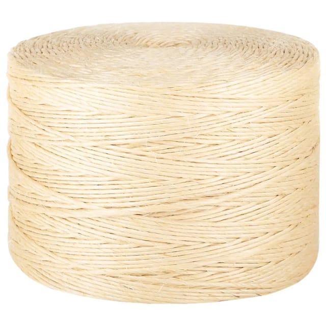 vidaXL Seil 100% Sisal 3 mm 1000 m 155006