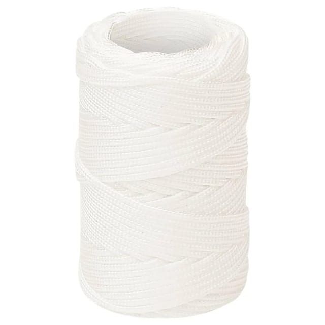vidaXL Bootsseil Weiß 2 mm 50 m Polypropylen 152530