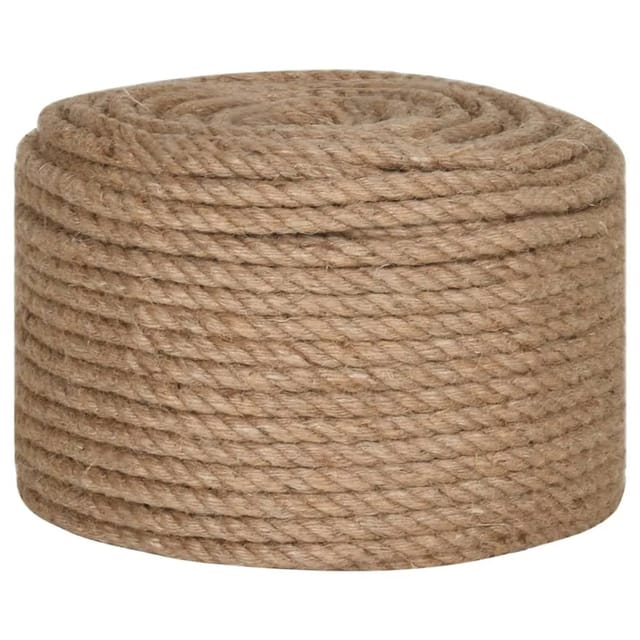 vidaXL Juteseil 25 m Länge 10 mm Stärke 153748