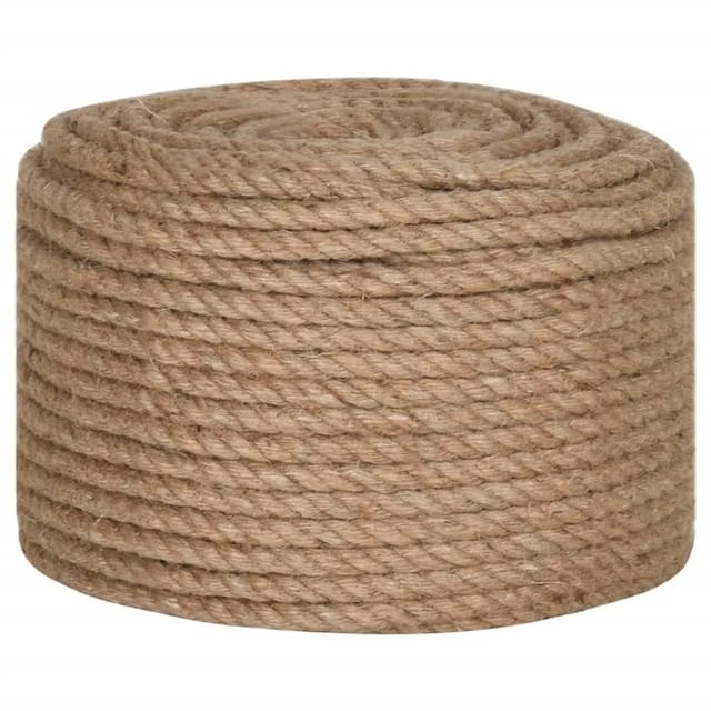 vidaXL Juteseil 25 m Länge 12 mm Stärke 153753