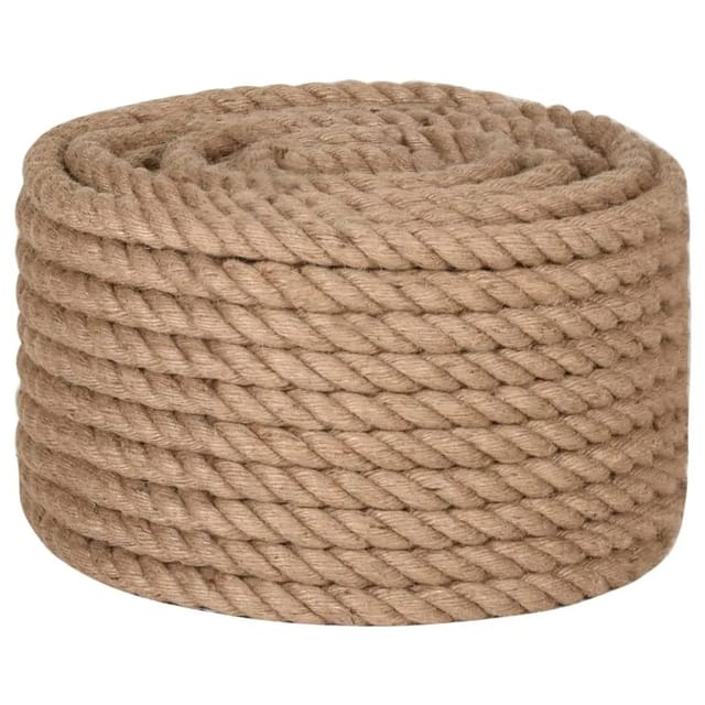 vidaXL Juteseil 50 m Länge 24 mm Stärke 153768