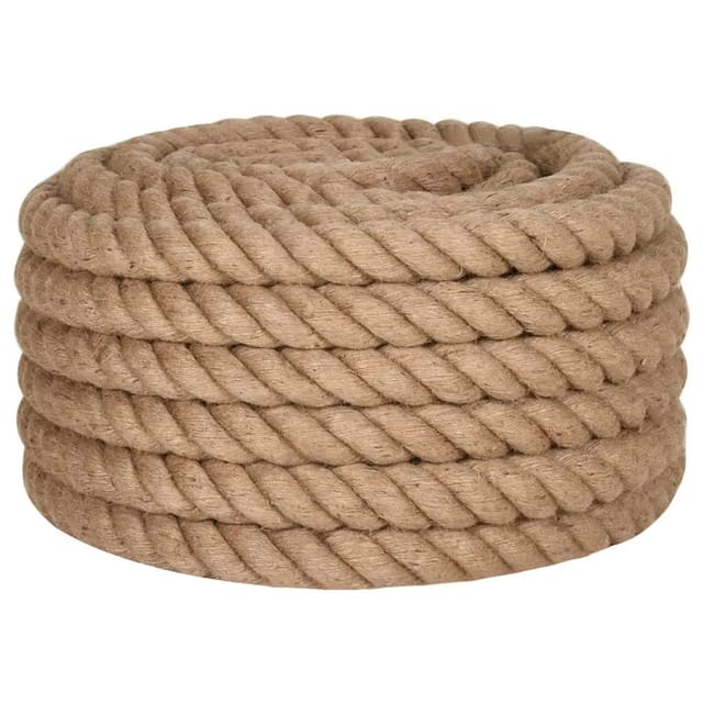 vidaXL Juteseil 10 m Länge 40 mm Stärke 153776