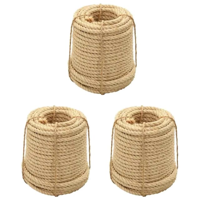 vidaXL Sisalseile 3 Stk 14 mm 3196228