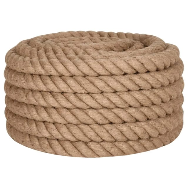 vidaXL Juteseil 5 m Länge 40 mm Stärke 153775