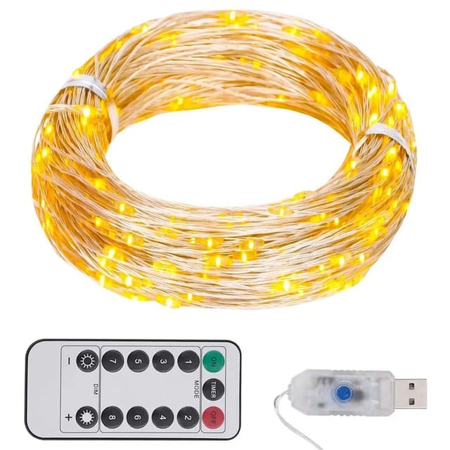vidaXL LED-Lichterkette mit 300 LEDs Warmweiß 30 m 330049