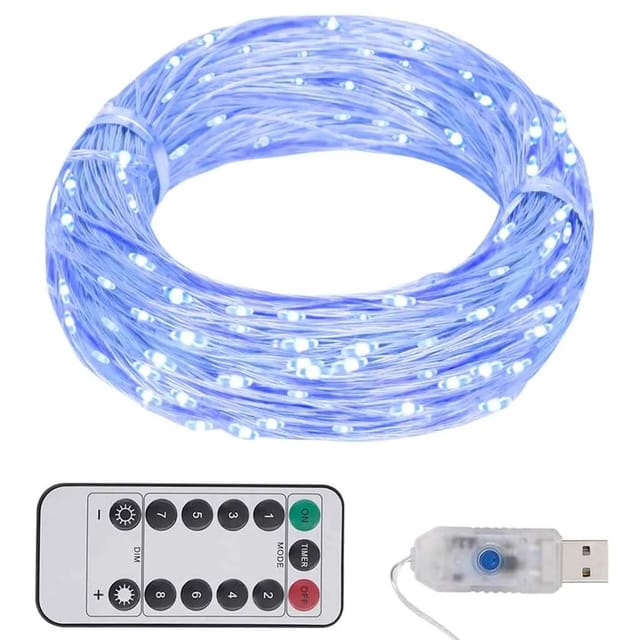 vidaXL LED-Lichterkette mit 300 LEDs Blau 30 m 330053